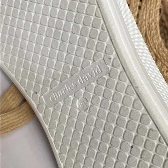 Woven textile raffia sneakers - Picture 4 of 6